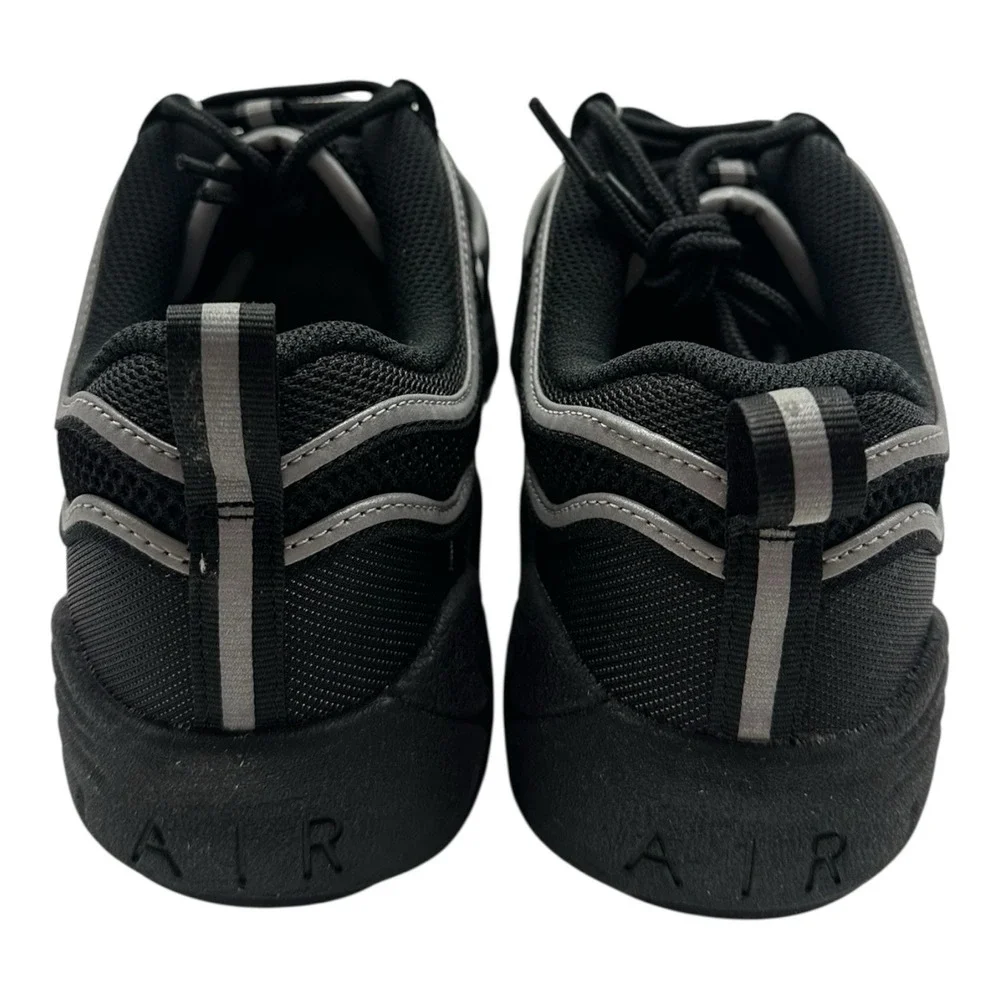 Nike Air Zoom Spiridon SP Shoes Size Mens 7‎ Womens 8.5 Black/Metallic Silver
